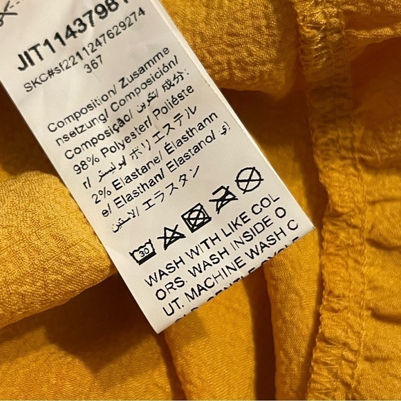 SHEIN CURVE ADJUSTABLE SPAGHETTI STRAPS RUFFLE TOP SIZE 1X - Picture 6 of 10